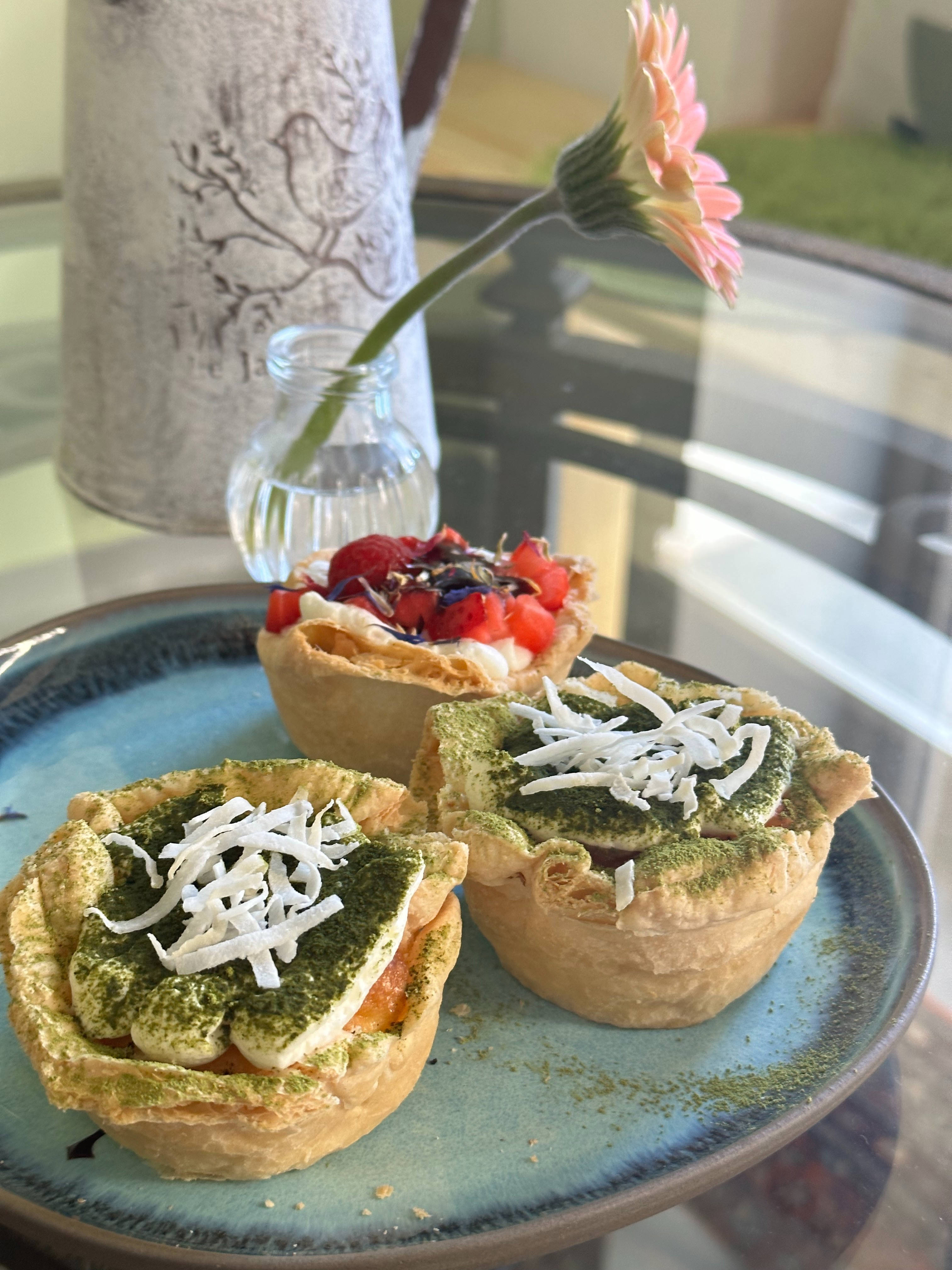 Matcha-Törtchen