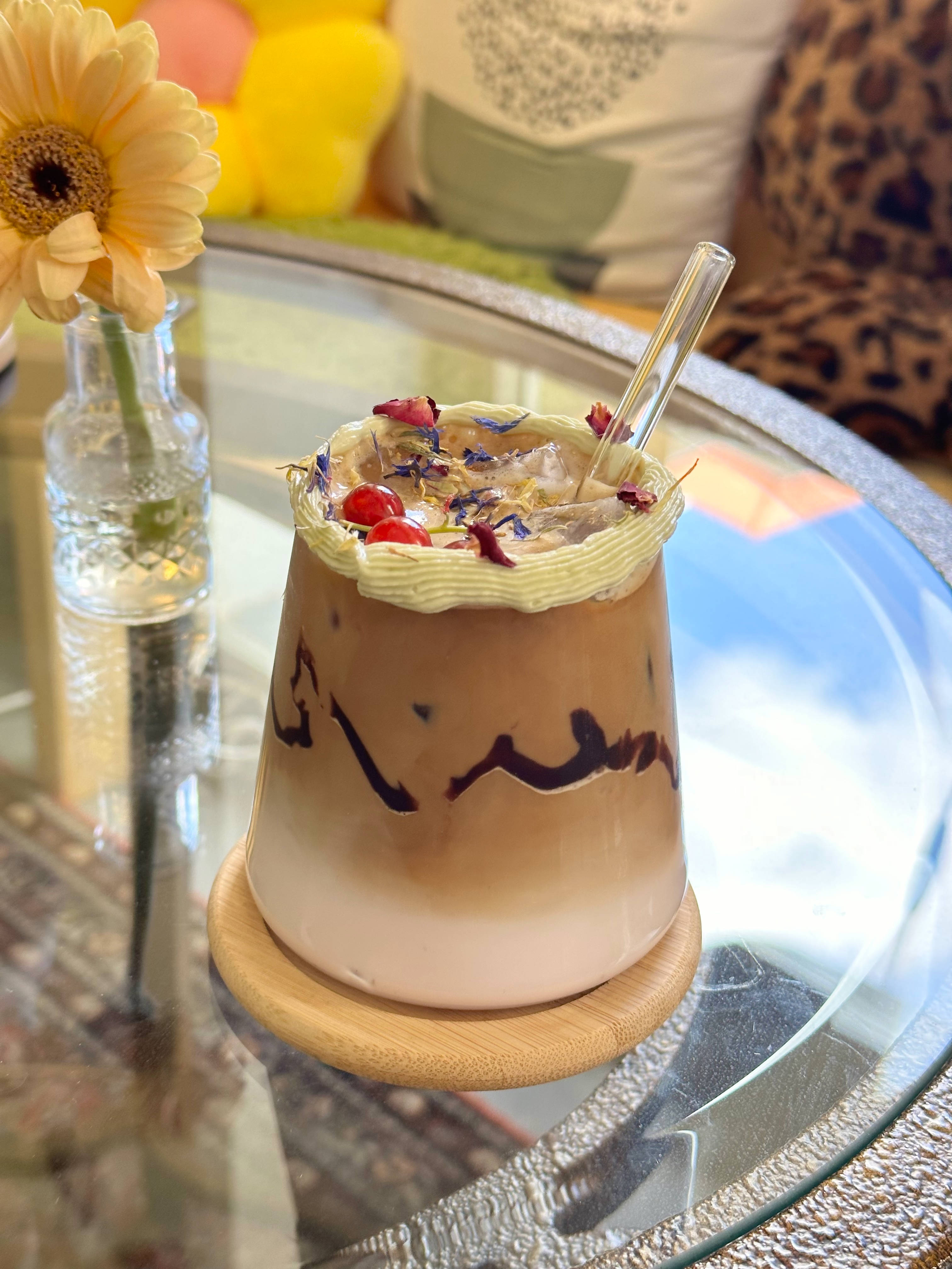 Kreativer Latte